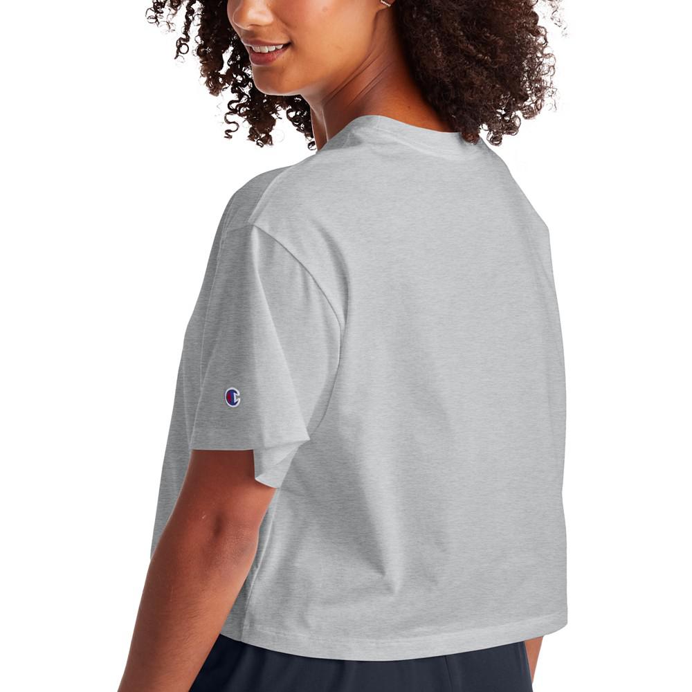 女士休闲圆领短袖运动时尚T恤商品第4张图片规格展示