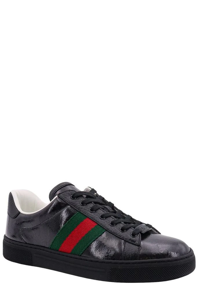 商品Gucci|Gucci ACE Web Striped Sneakers,价格¥4431,第2张图片详细描述