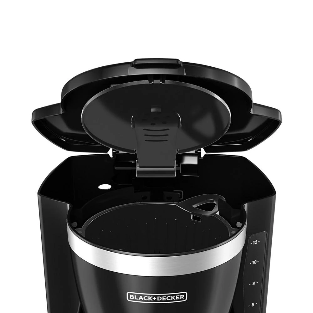 商品Black & Decker|12-Cup Programmable Coffee Maker, Black, CM1160B,价格¥344,第3张图片详细描述
