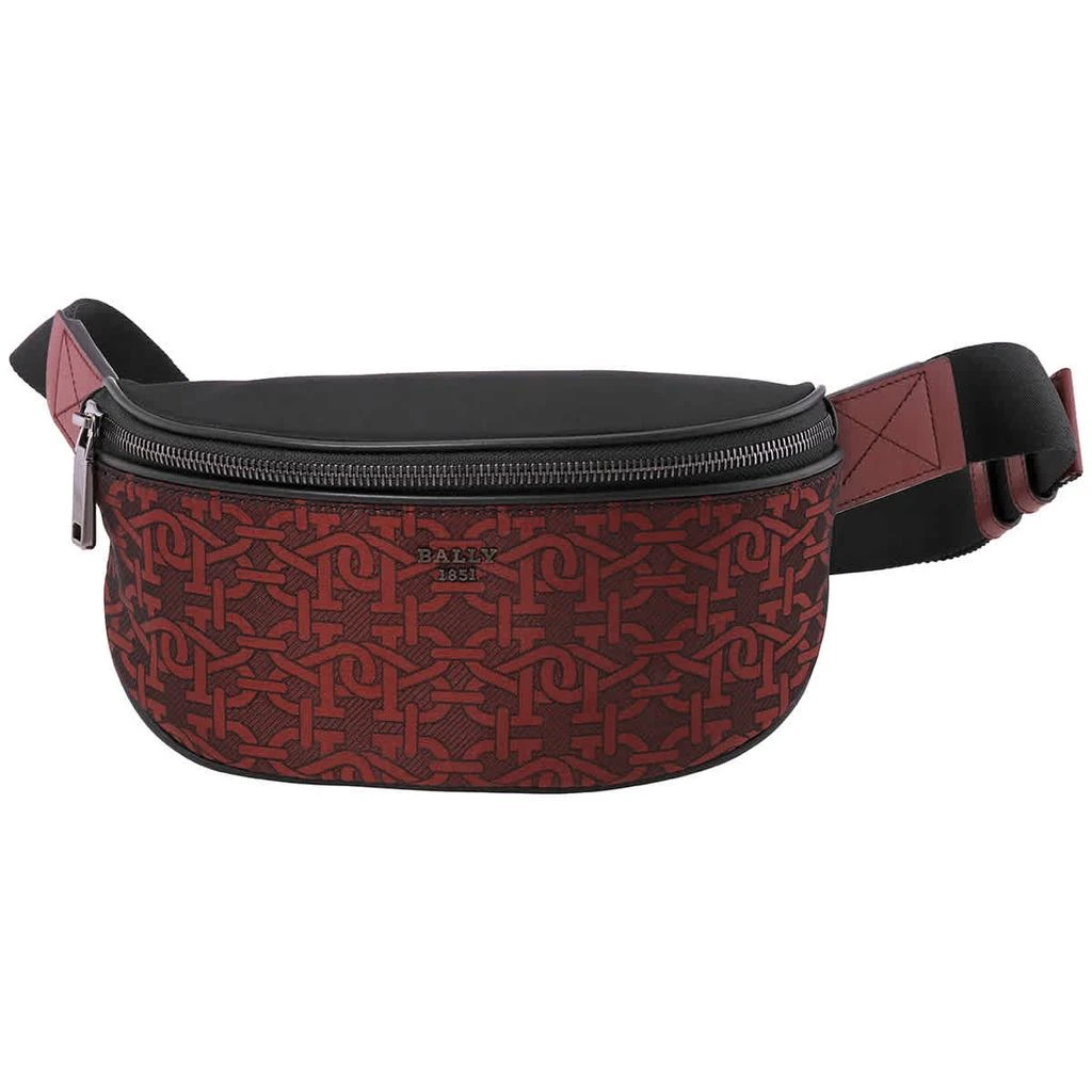 商品Bally|Bally Mens Flynos Monogram Belt Bag,价格¥1818,第2张图片详细描述