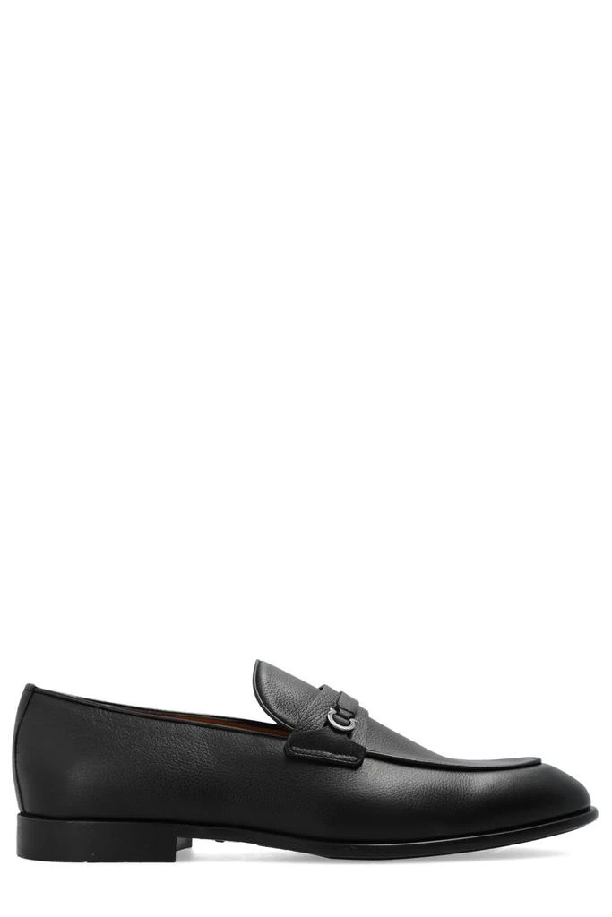 商品Salvatore Ferragamo|Ferragamo Gancini Plaque Slip-On Loafers,价格¥3923,第1张图片