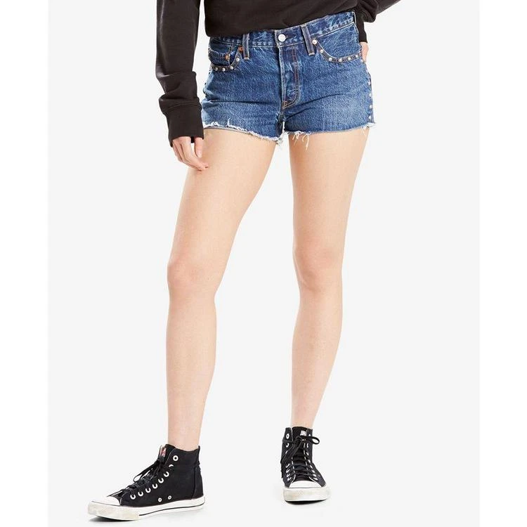 商品Levi's|® Limited 501® Original Fit Cotton Denim Shorts, Created for Macy's,价格¥126,第1张图片