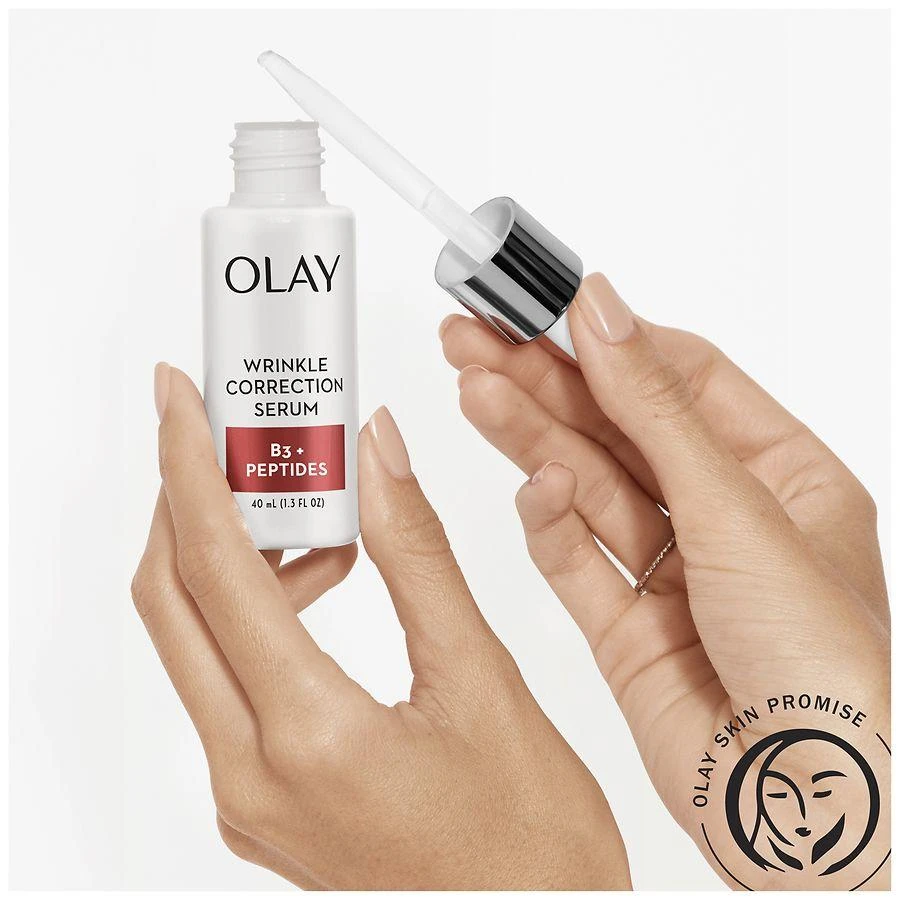 商品Olay|Wrinkle Correction Serum with Vitamin B3+ Collagen Peptides Fragrance Free,价格¥221,第5张图片详细描述