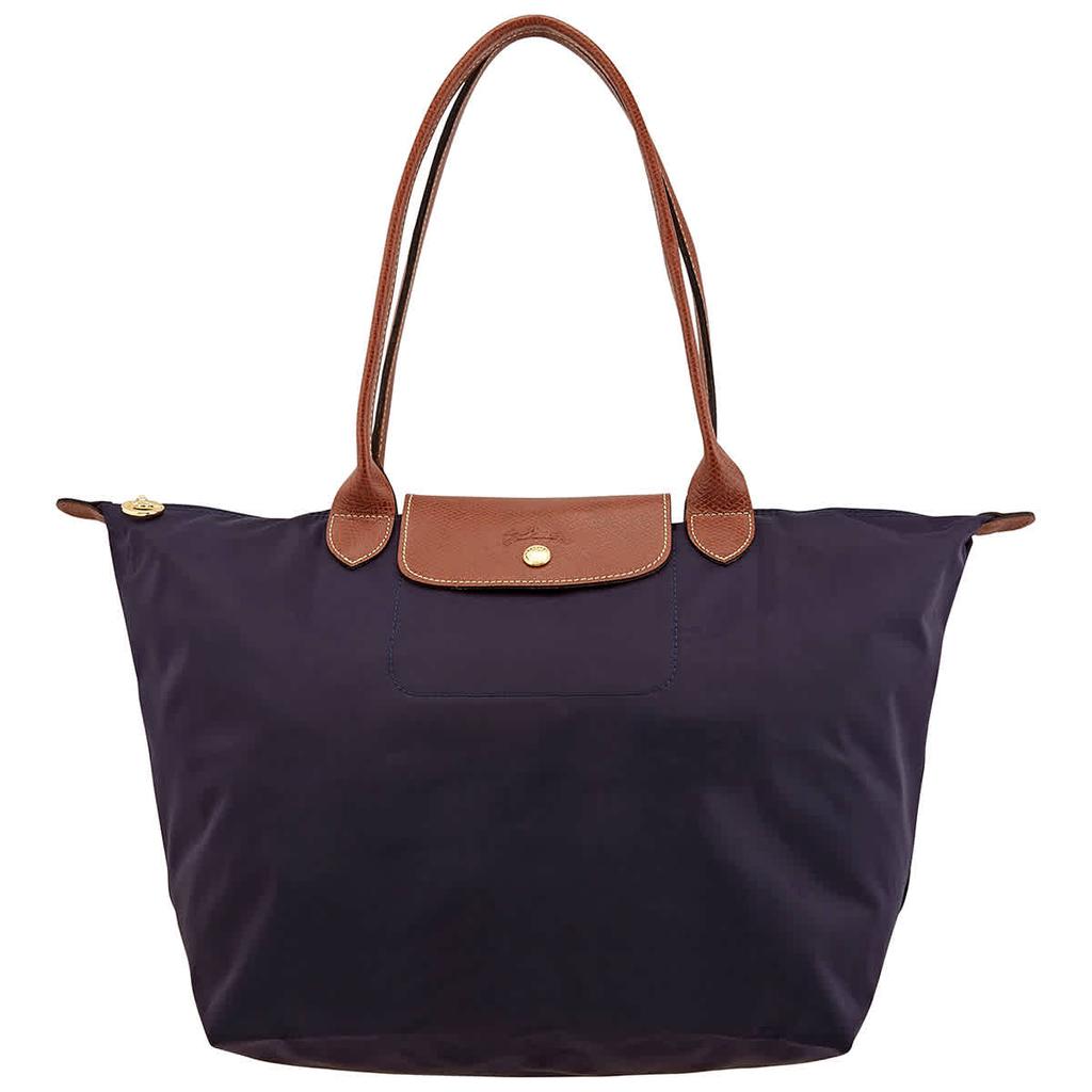 Longchamp Le Pliage Classic Nylon Ladies Shoulder Bag in Blueberry商品第2张图片规格展示