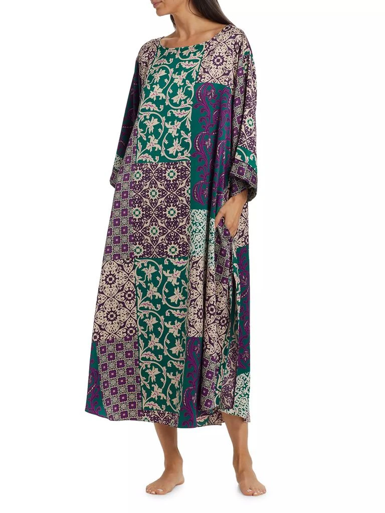 商品Natori|Tapestry Patchwork Caftan,价格¥661,第2张图片详细描述