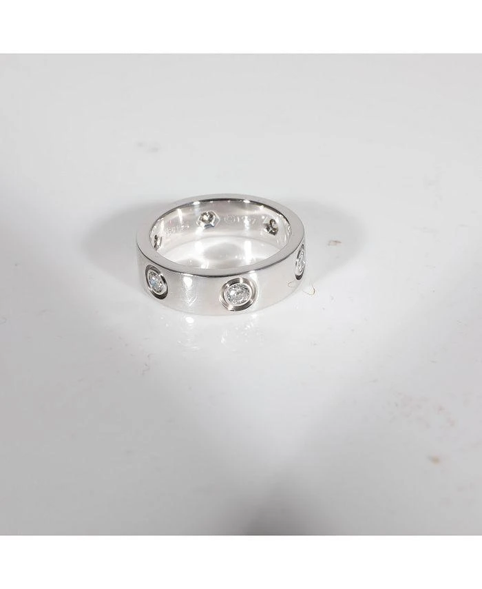 商品[二手商品] Cartier|Love 18K White Gold Ring,价格¥21390,第3张图片详细描述