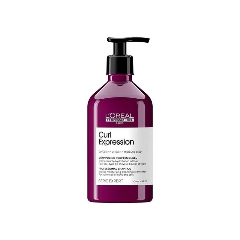 商品L'Oreal Paris|L'Oreal Professionnel Serie Expert Curl Expression Intense  Moisture Shampoo Cream (500ml),价格¥187,第1张图片