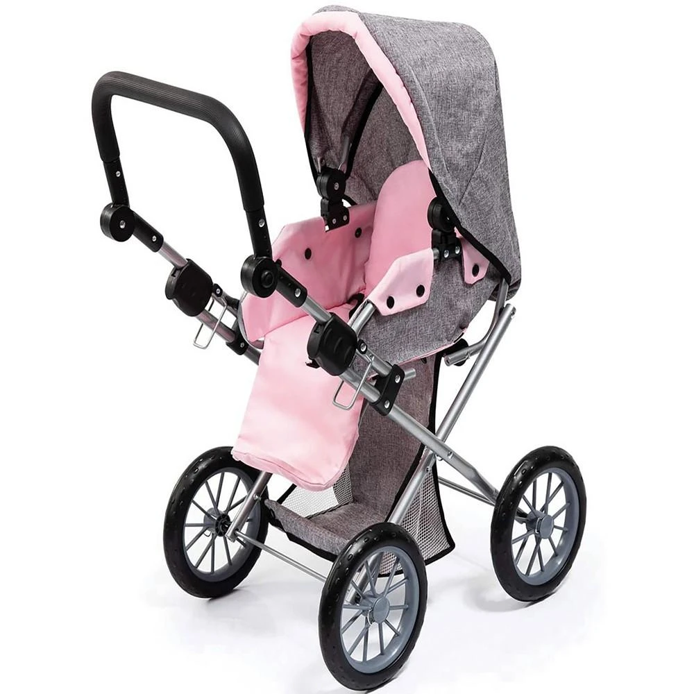 商品DIMIAN|Bambolina Orlando Modern Doll Pram with Handbag Kids Pretend Play,价格¥337,第3张图片详细描述