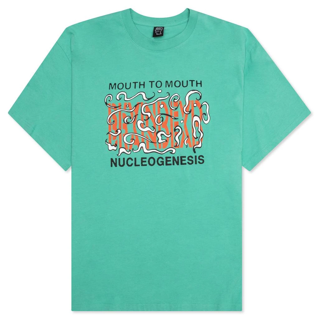 商品Brain Dead|Brain Dead Nucleogenesis T-Shirt - Putty Green,价格¥206,第1张图片