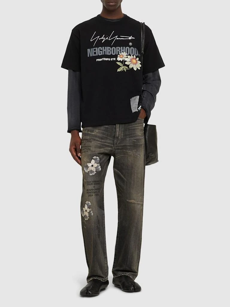 商品YOHJI YAMAMOTO|Neighborhood褪色牛仔裤,价格¥13755,第2张图片详细描述
