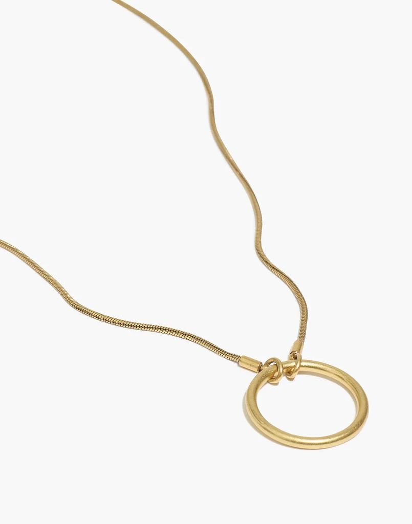 商品Madewell|可调节圆环Choker颈链,价格¥158,第1张图片