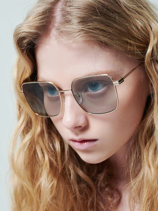 商品HOLY NUMBER 7|CAPERNAUM GOLD FRAME GREEN LENS,价格¥1315,第2张图片详细描述