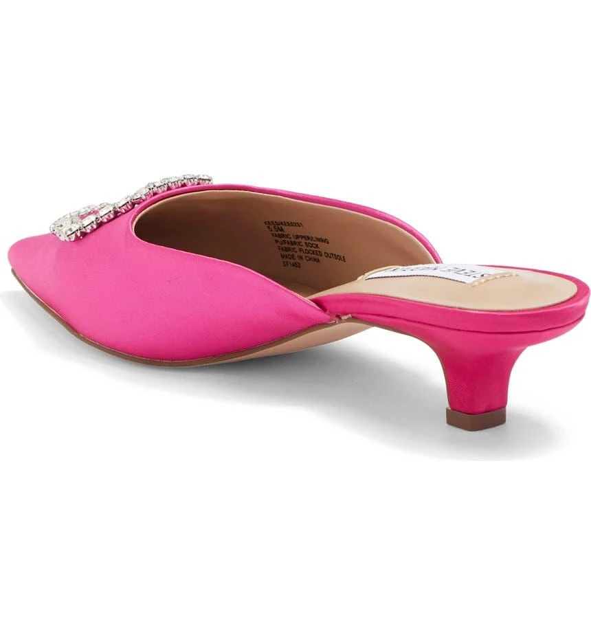 商品Steve Madden|Kees Rhinestone Embellished Kitten Heel Mule,价格¥274,第2张图片详细描述