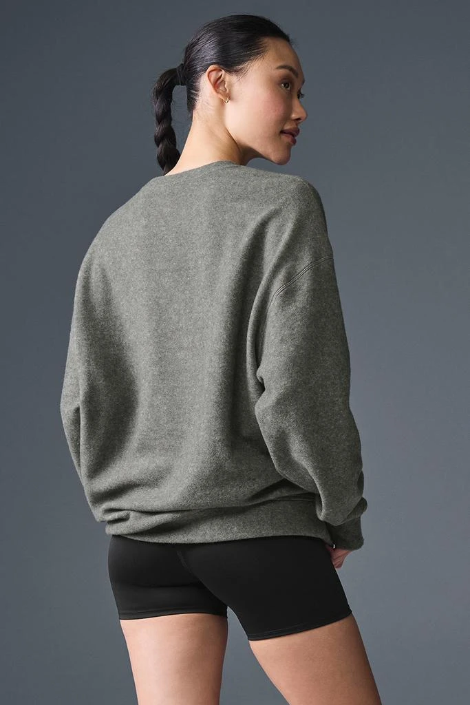 商品Alo|Triumph Restore Crew Neck Sweatshirt - Grey Triblend,价格¥660,第2张图片详细描述