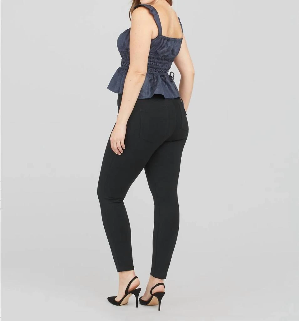 商品SPANX|The Perfect Pant, Ankle 4-Pocket In Classic Black,价格¥637,第3张图片详细描述