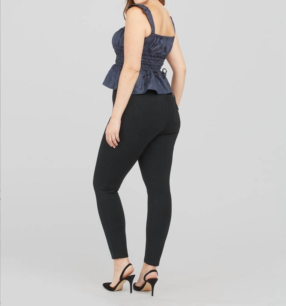 商品SPANX|The Perfect Pant, Ankle 4-Pocket In Classic Black,价格¥600,第1张图片