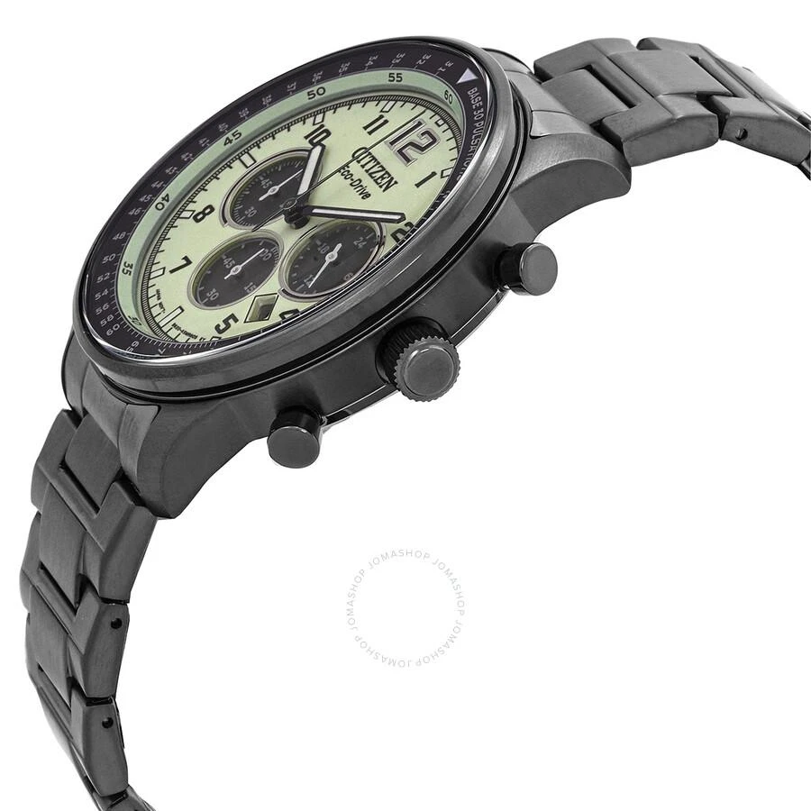 商品Citizen|Citizen Chronograph Eco-Drive Green Dial Men's Watch CA4507-84X,价格¥1466,第2张图片详细描述