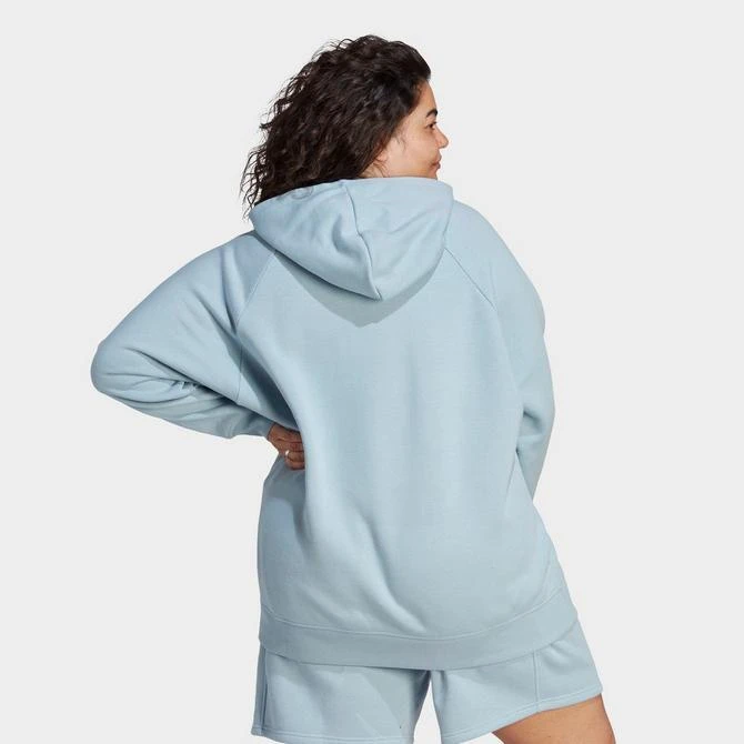 商品Adidas|Women's adidas ALL SZN Fleece Boyfriend Hoodie (Plus Size),价格¥443,第3张图片详细描述