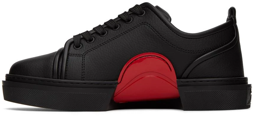 商品Christian Louboutin|Black Adolon Junior Sneaker,价格¥7215,第3张图片详细描述