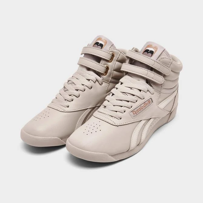 商品Reebok|Women's Reebok Cardi B Freestyle Hi Casual Shoes,价格¥673,第2张图片详细描述