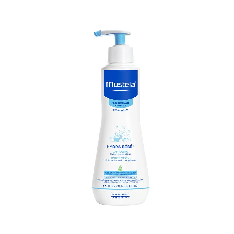 商品[国内直发] Mustela|妙思乐身体乳保湿温和低敏法国进口儿童贝贝润肤乳300ML,价格¥138,第1张图片