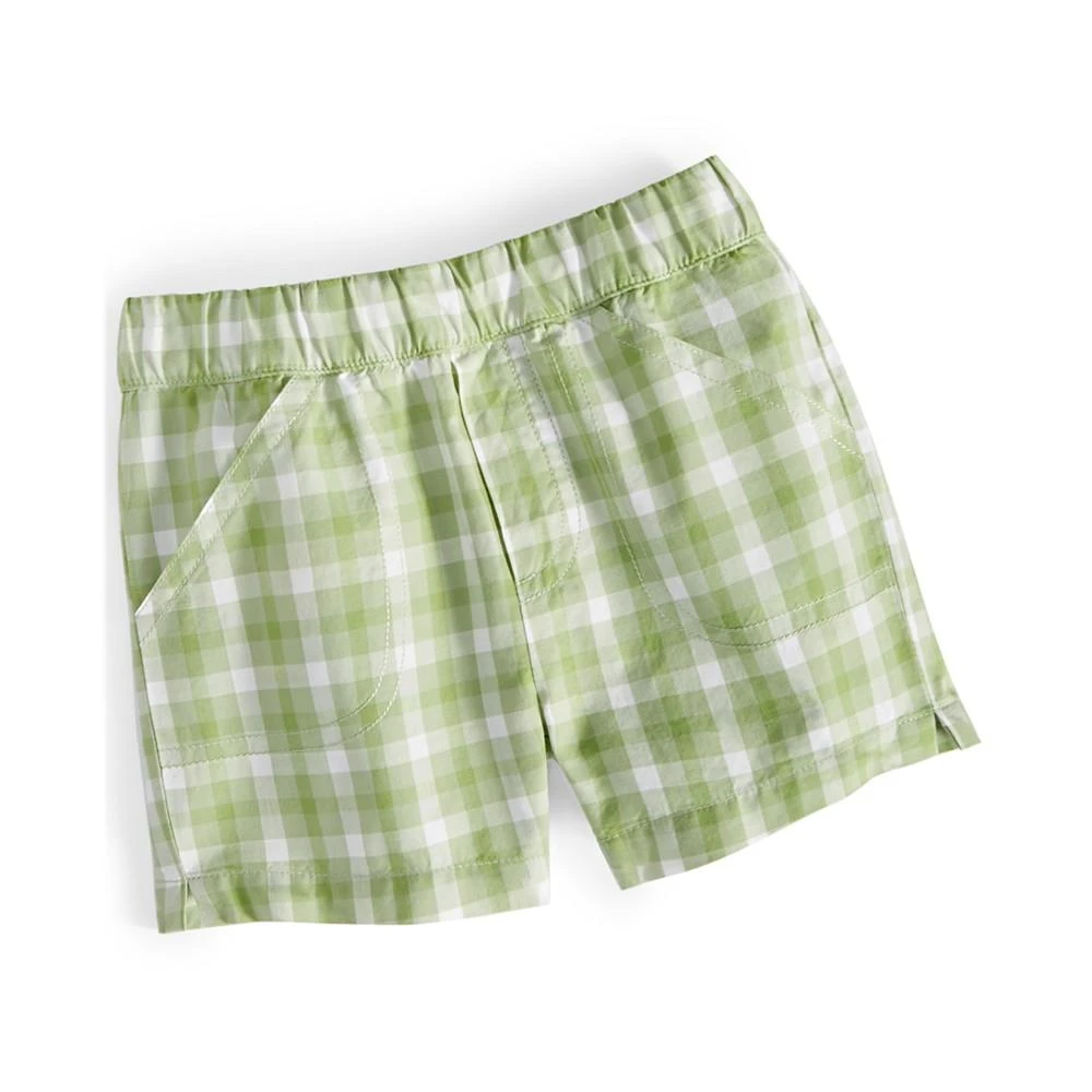 商品First Impressions|Baby Boys Plaid Woven Shorts, Created for Macy's,价格¥52,第1张图片