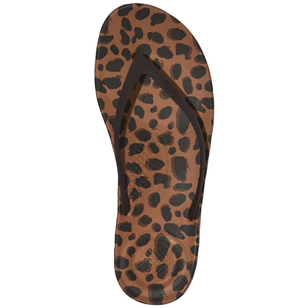 商品FitFlop|Women's Iqushion Leopard-Print Ergonomic Sandals,价格¥172,第3张图片详细描述