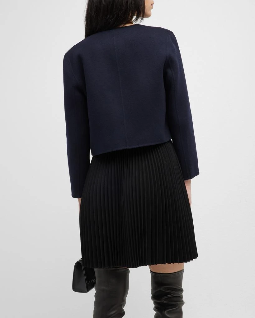 Doubleface Wool-Cashmere Crop Jacket 商品