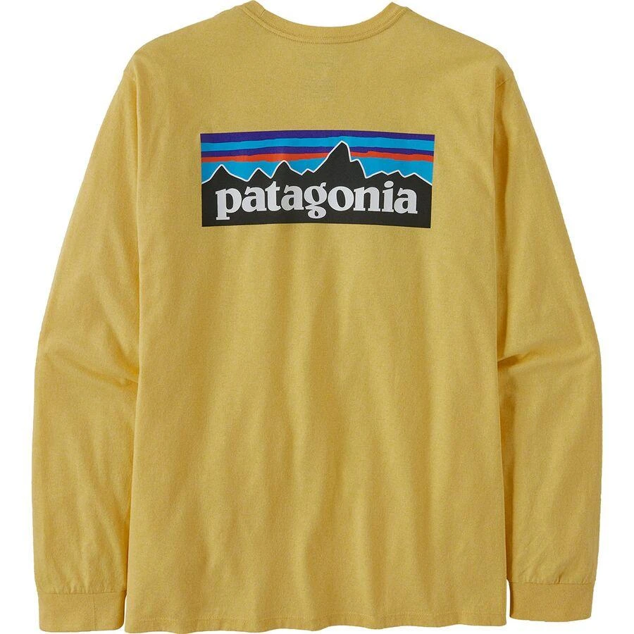 商品Patagonia|男士长袖 Logo休闲 T 恤,价格¥251,第1张图片