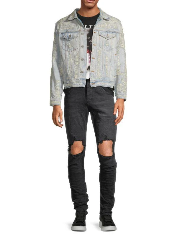 Distressed Denim Jacket 商品
