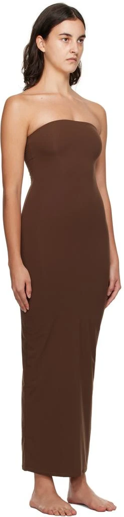 商品SKIMS|Brown Fits Everybody Tube Maxi Dress,价格¥619,第2张图片详细描述