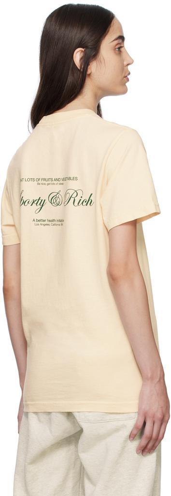 商品Sporty & Rich|Off-White Printed T-Shirt,价格¥221,第5张图片详细描述