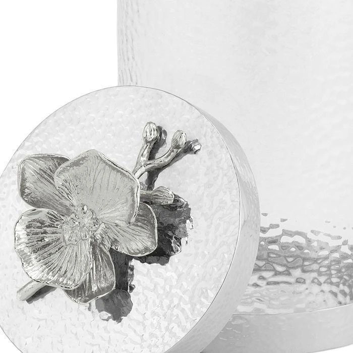 商品Michael Aram|Large White Orchid Canister,价格¥1226,第2张图片详细描述