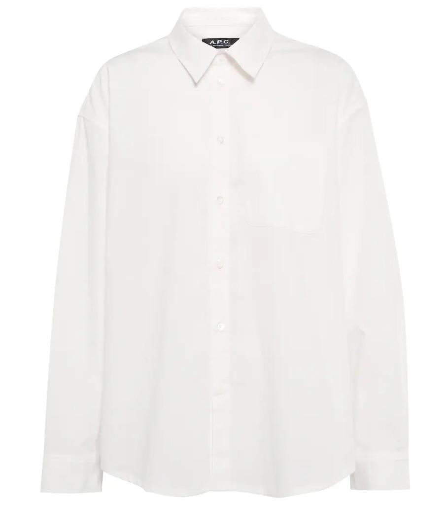 商品A.P.C.|Boyfriend棉质衬衫,价格¥1134,第1张图片