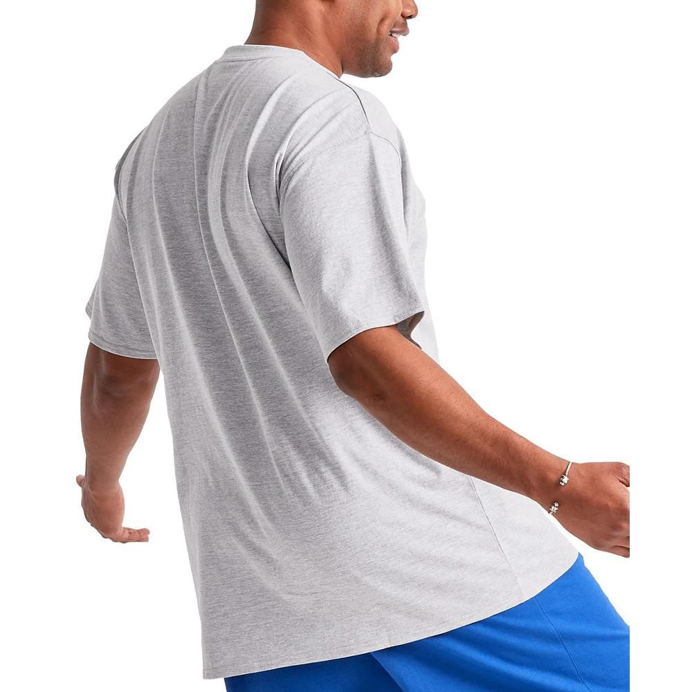 商品CHAMPION|Men's Big & Tall Classic Standard-Fit Logo Graphic T-Shirt,价格¥92,第2张图片详细描述