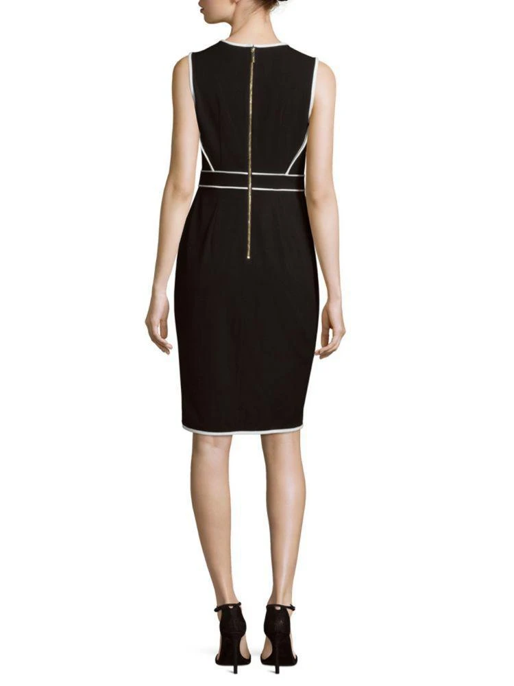 商品Calvin Klein|Asymmetrical Sheath Dress,价格¥1061,第2张图片详细描述