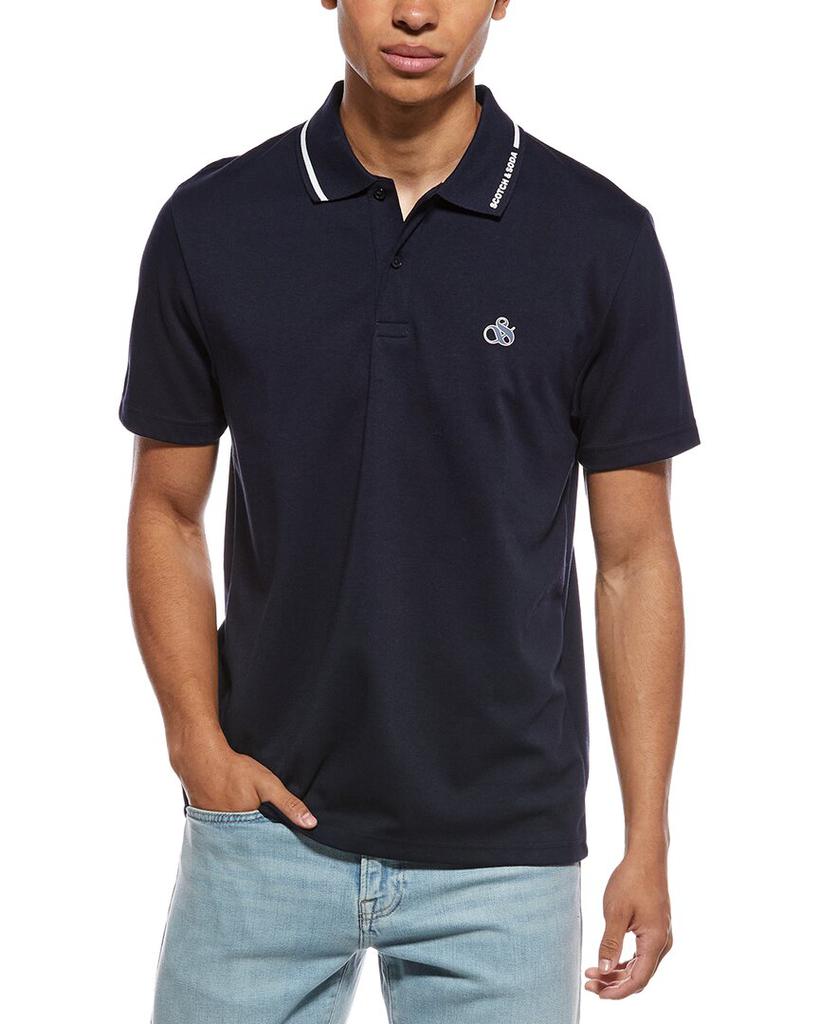Polohemd mit Scotch & Soda-Finish image 2