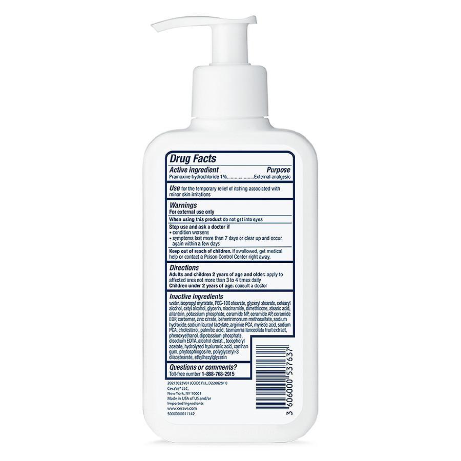 商品CeraVe|Itch Relief Moisturizing Lotion with Pramoxine Hydrochloride for Dry Skin,价格¥134,第4张图片详细描述