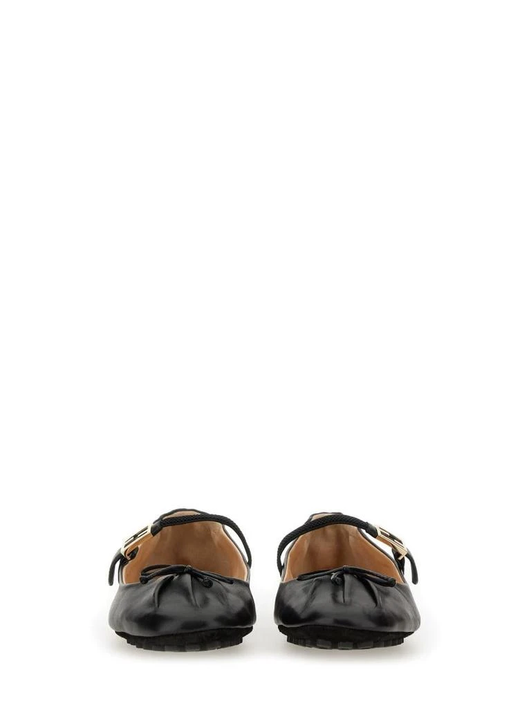 商品Fendi|Fendi Ballerina With Ff Baguette Pattern,价格¥6219,第4张图片详细描述