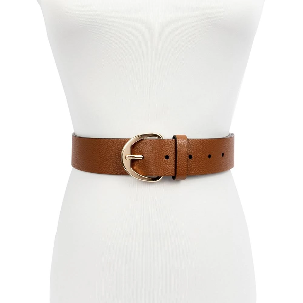 Women's 38 MM Pebble Leather Belt 商品