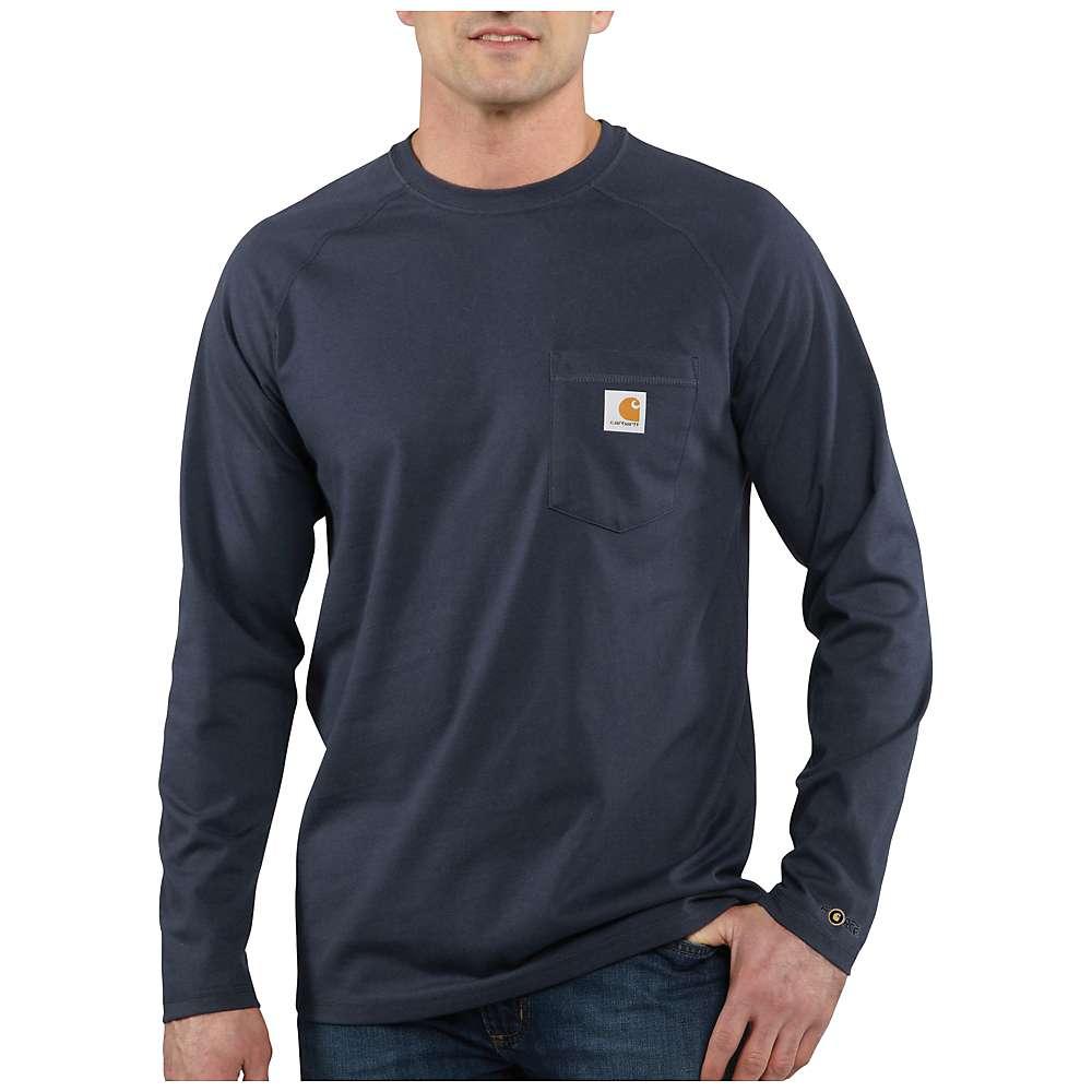 Carhartt Men's Force Cotton Delmont LS T-Shirt商品第5张图片规格展示