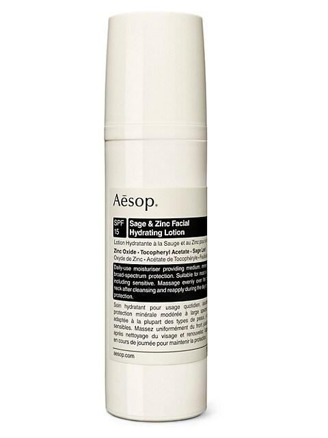 商品Aesop|Sage & Zinc Facial Hydrating Lotion SPF 15,价格¥395,第1张图片