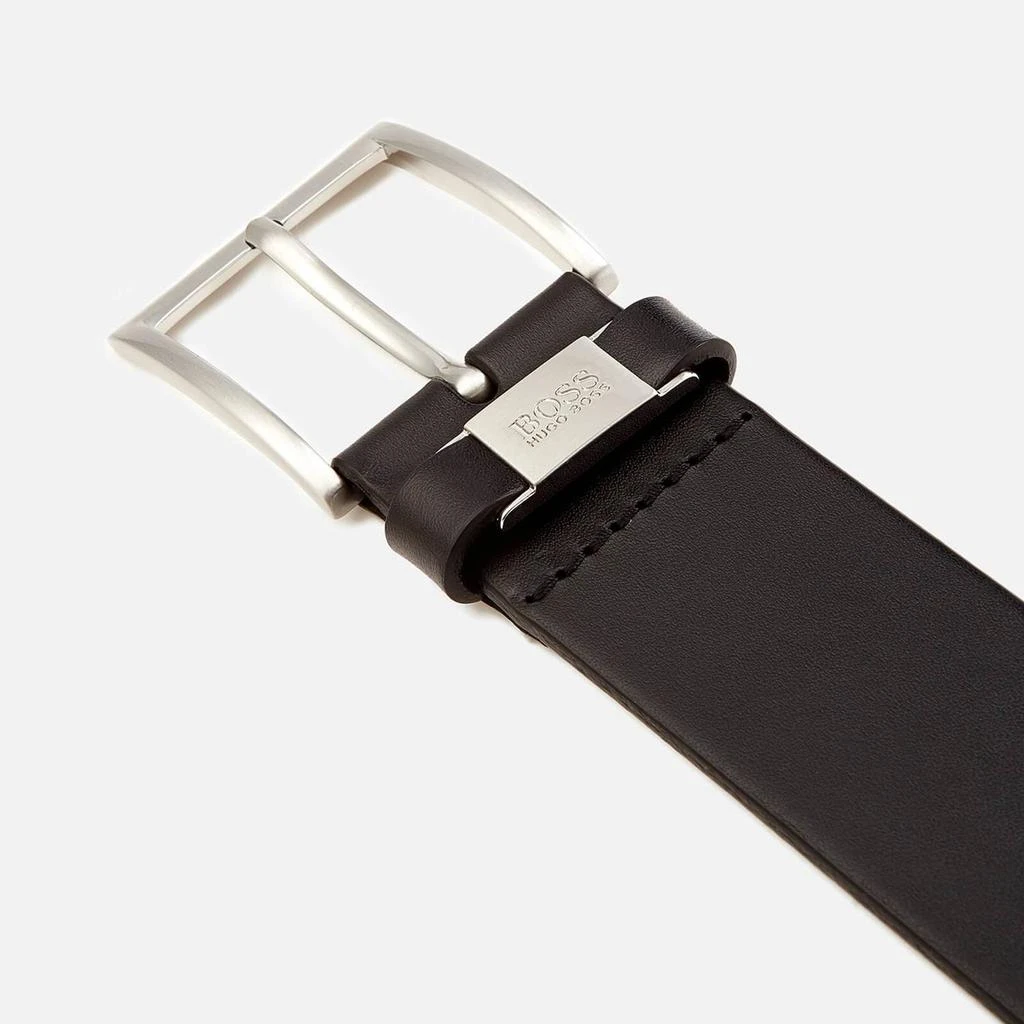 商品Hugo Boss|BOSS Men's Vegetable Tanned Leather Belt - Black,价格¥567,第3张图片详细描述