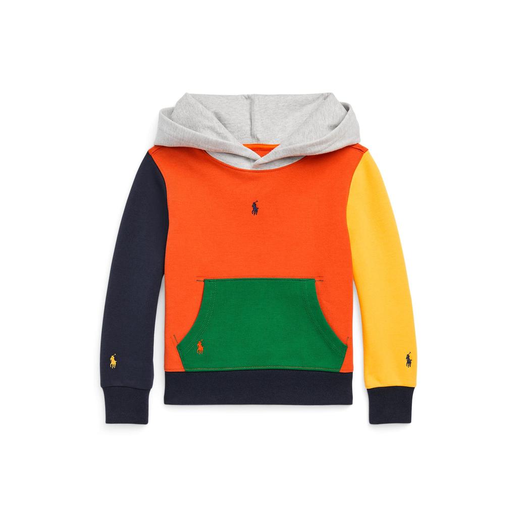 Color-Blocked Double-Knit Hoodie (Little Kids)商品第1张图片规格展示