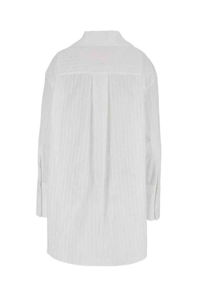 商品Marni|Marni Oversized Collar Striped Shirt,价格¥2633,第2张图片详细描述