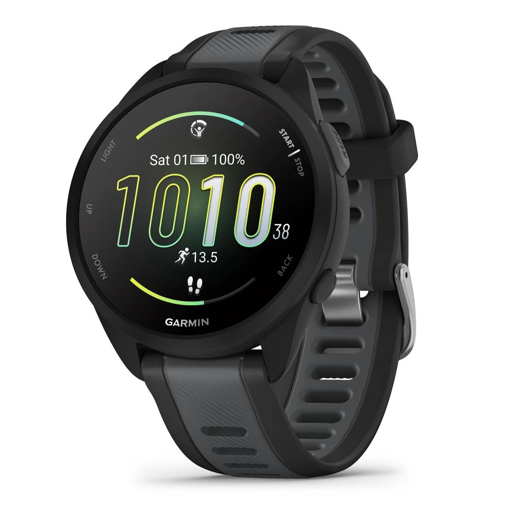 商品Garmin|Garmin Forerunner 165 Music - Black/Slate Gray,价格¥2216,第1张图片