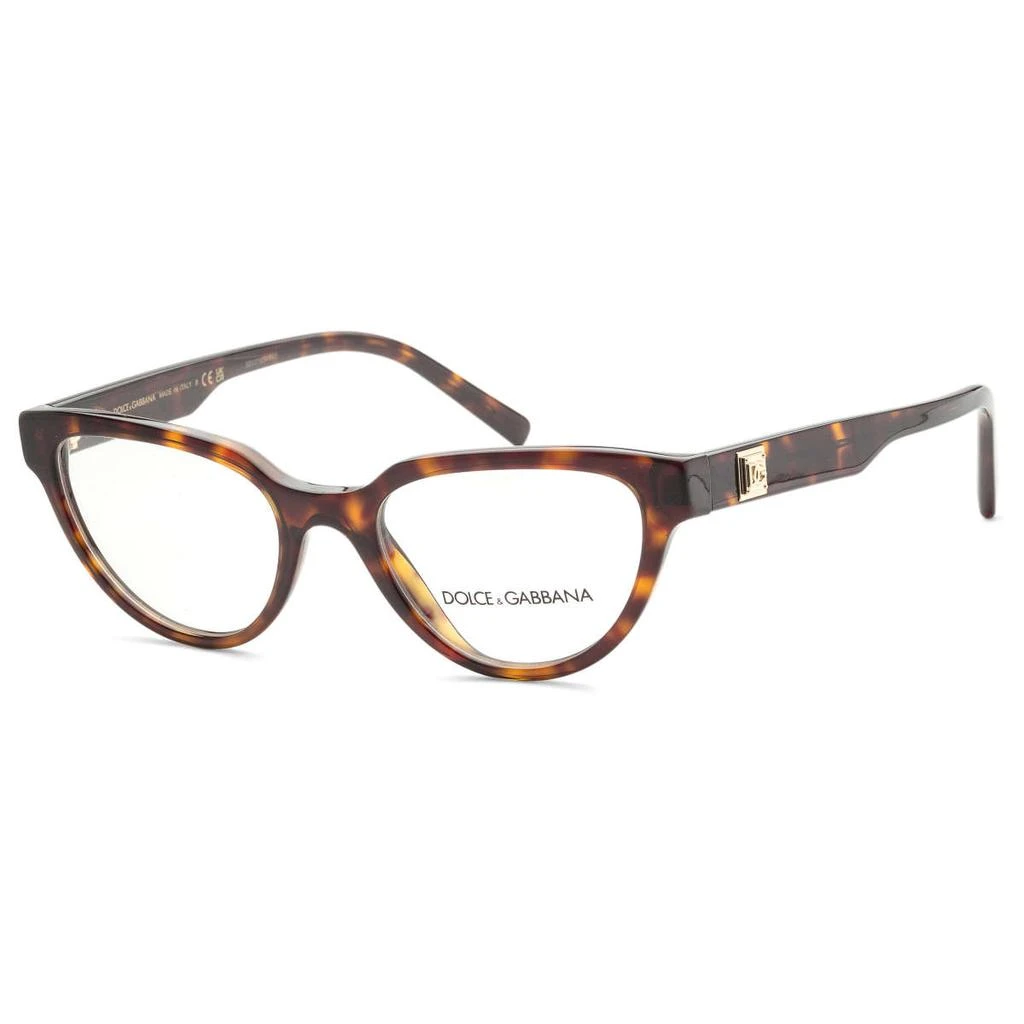 商品Dolce & Gabbana|Dolce & Gabbana Women's Brown Butterfly Opticals,价格¥608,第1张图片