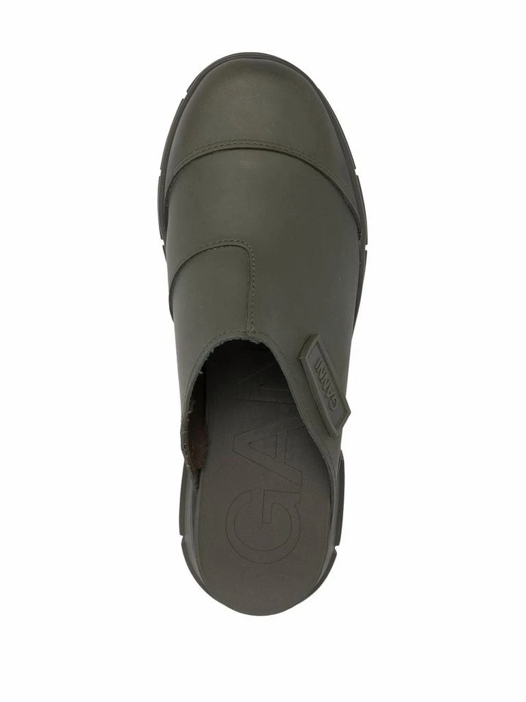 商品Ganni|GANNI - Recycled Rubber Sabot,价格¥915,第2张图片详细描述