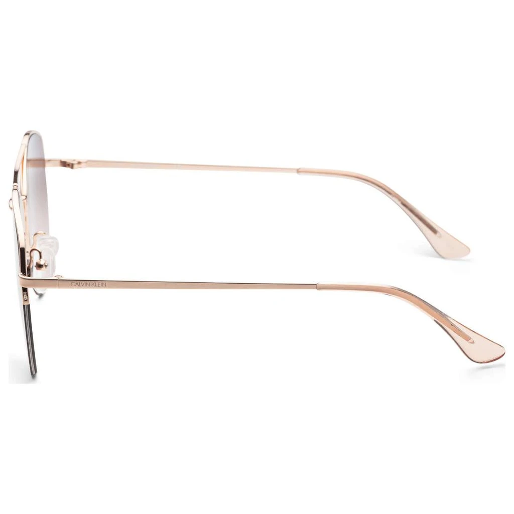 商品Calvin Klein|Calvin Klein Men's Rose Gold Aviator Sunglasses,价格¥189,第2张图片详细描述