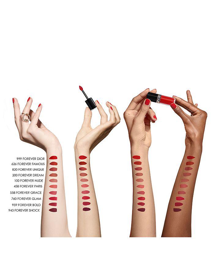 Rouge Dior Forever Liquid Transfer-Proof Lipstick商品第3张图片规格展示